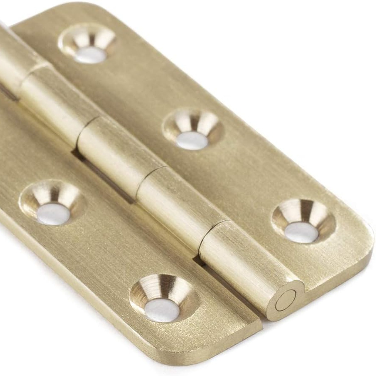 Keenkee Solid Brass Butt Hinges, 4 Pack