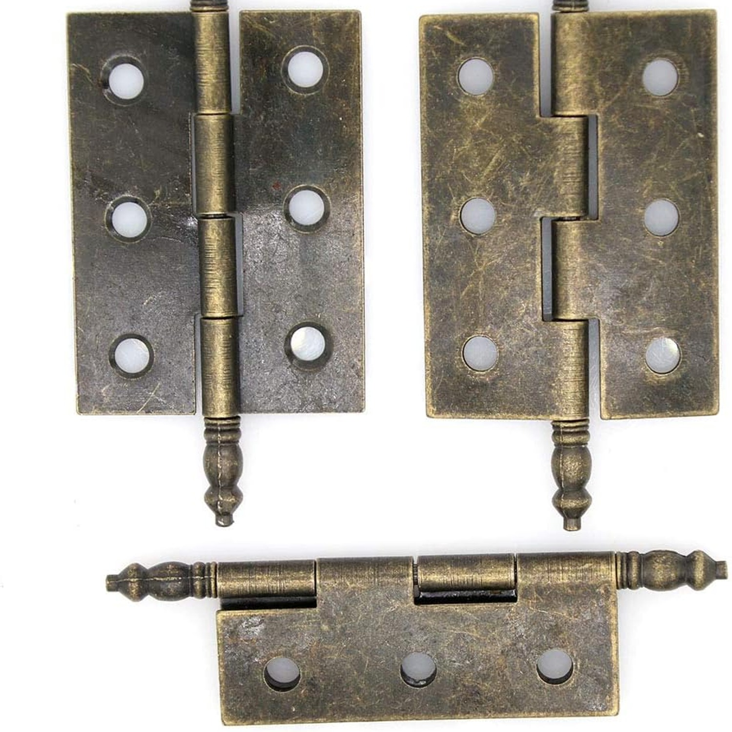 LXZ Antique Brass Flap Hinges Set of 4: image 4