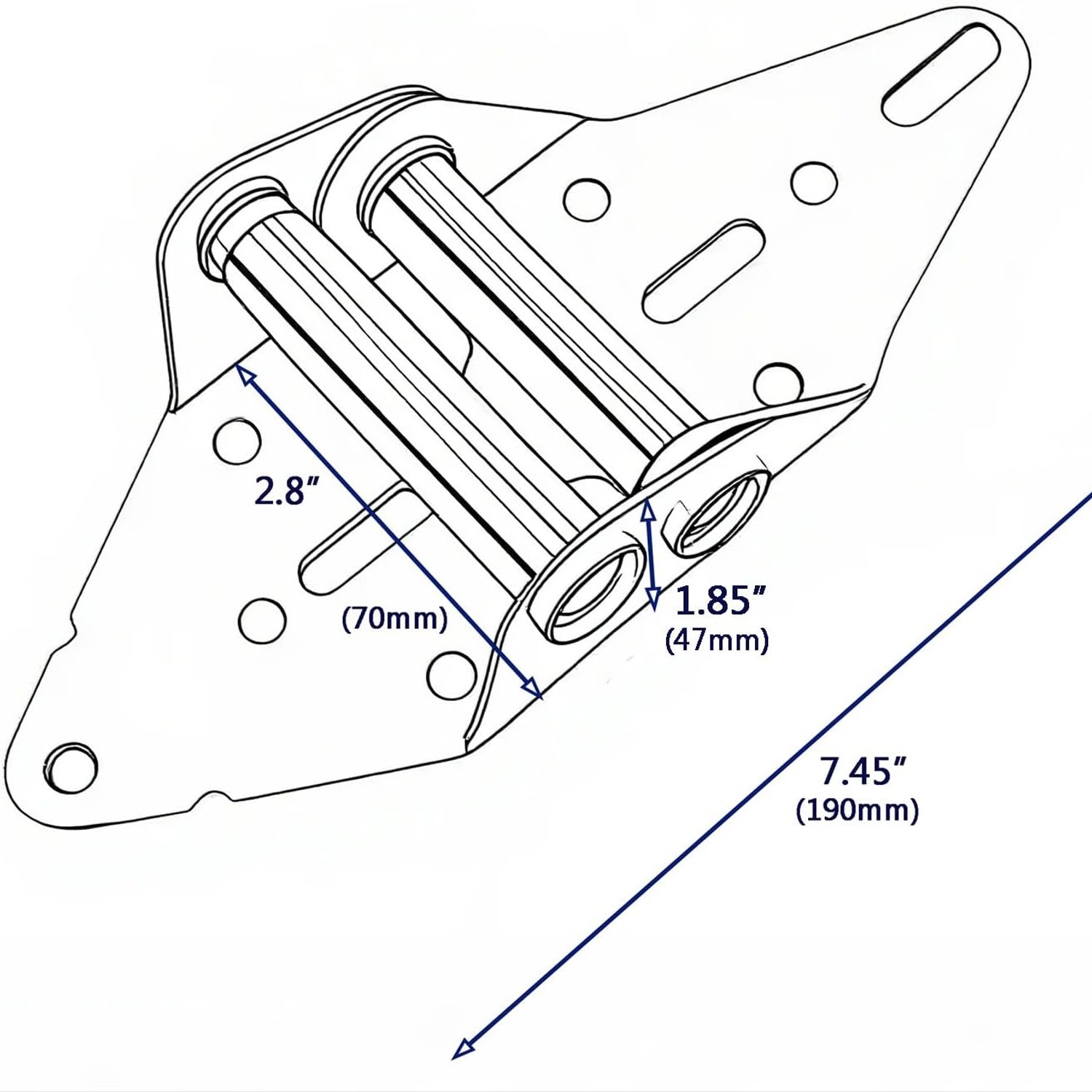 Jsionaction Number 3 Garage Door Hinges