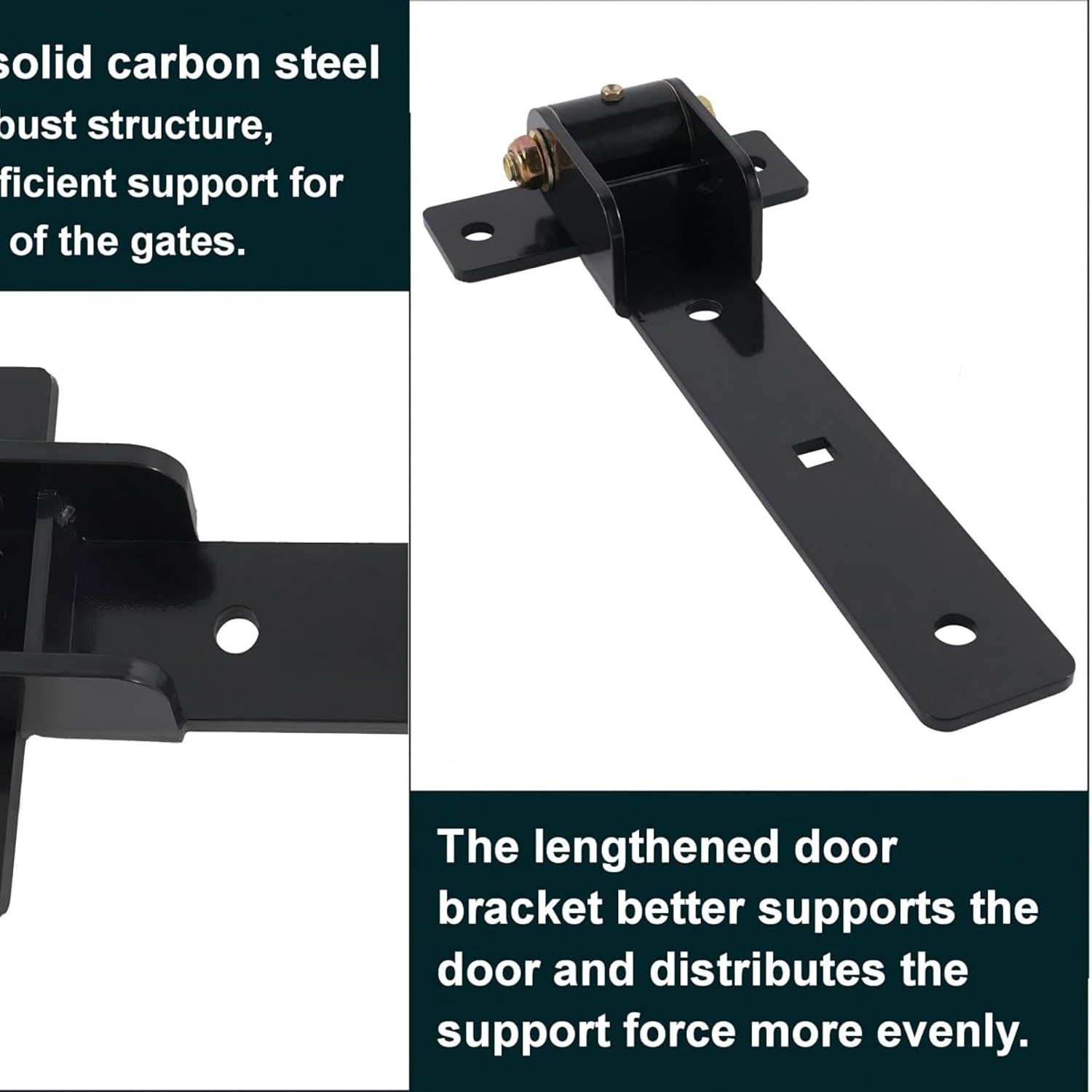 HFCENXIE 13 Inch Heavy Duty Gate Hinges: image 6