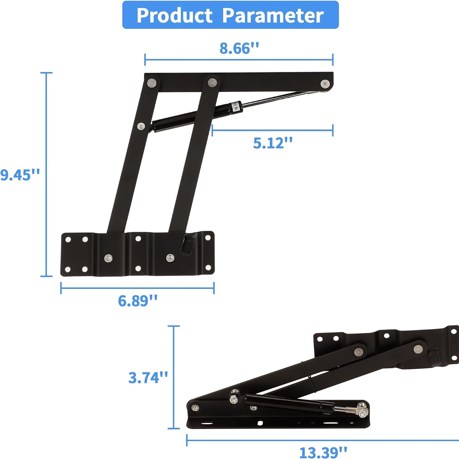 AIWFL Folding Lift-Up Table Hinges: image 3