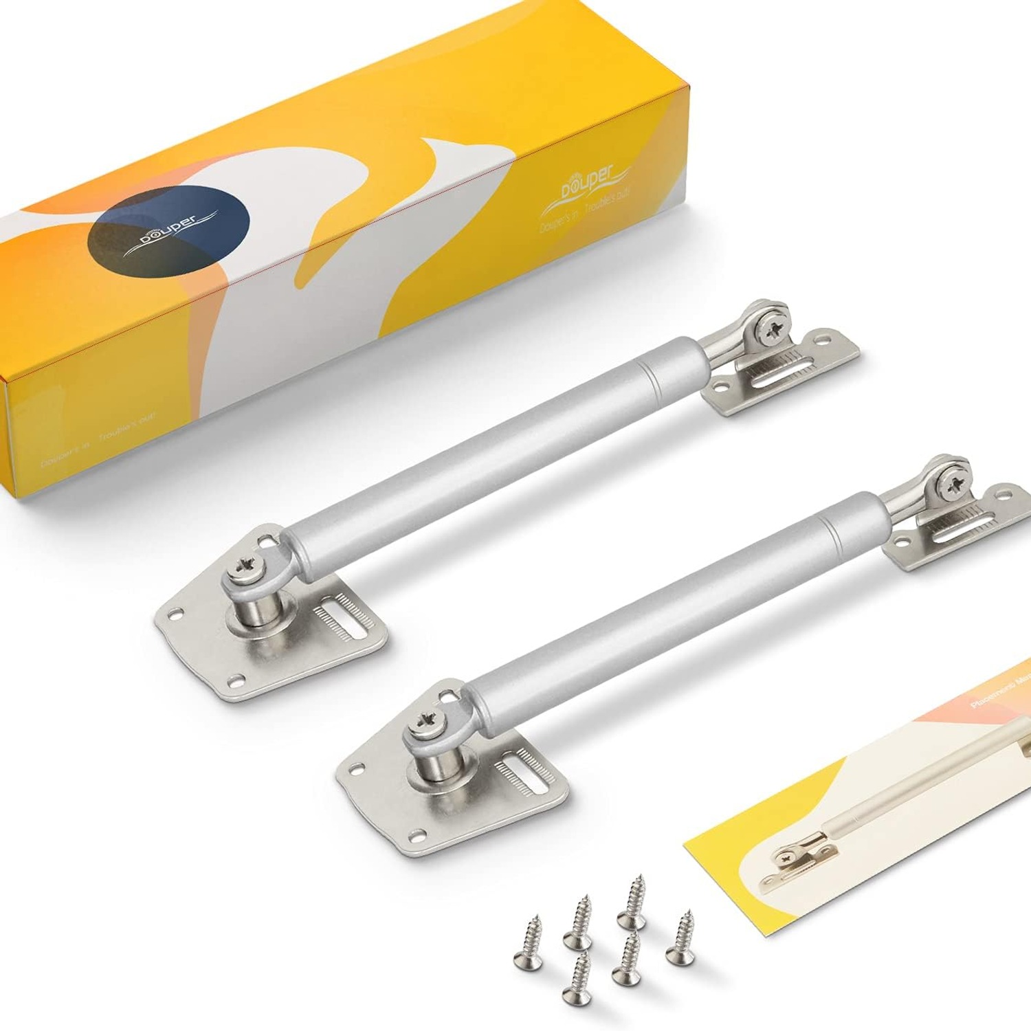 Douper Soft Down Gas Spring Hinge Pair
